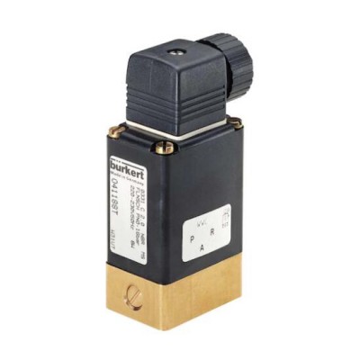 0331型直动式两通或三通转动衔铁电磁阀 burkert