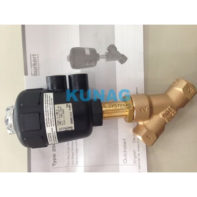 burkert角座阀 001252 黄铜角座阀 DN15
