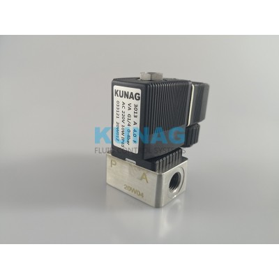 033121 两通电磁阀3013型 不锈钢阀体 KUNAG