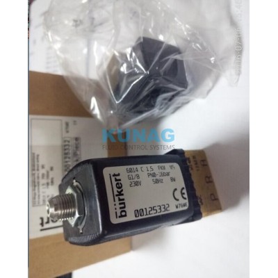 125332 burkert 6014常闭型电磁阀DN1.5