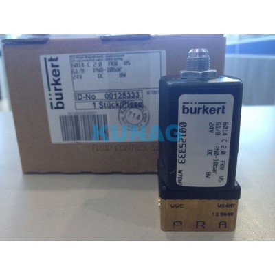 125333 burkert 6014 常闭型电磁阀-DN2