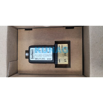 125341 burkert 6014-3/2常闭型电磁阀