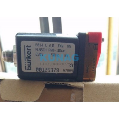 125370 burkert 6014常闭型电磁阀-DN2