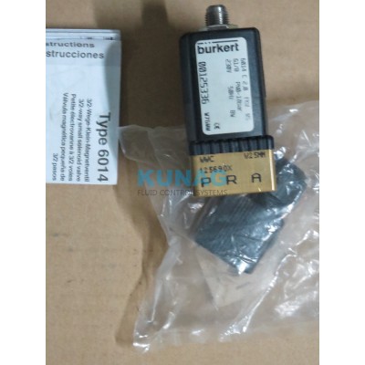 125690-黄铜阀体 burkert 6014型电磁阀底座