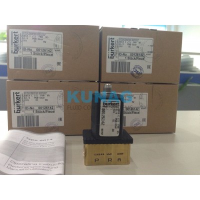 126142 burkert 6014常闭型电磁阀DN2.5
