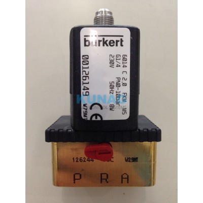 126149 burkert 6014常闭型电磁阀-DN2