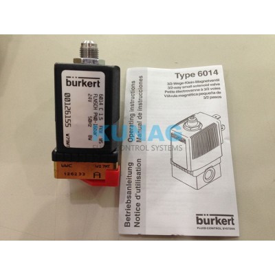 126155 burkert 6014-3/2常闭型电磁阀