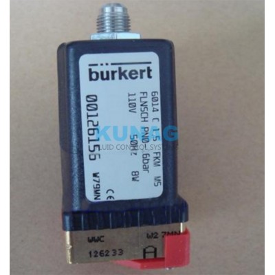 126156 burkert6014 常闭型电磁阀DN1.5
