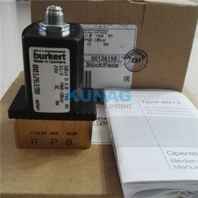 126198 burkert 6014常开型电磁阀-DN2