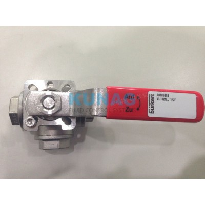 185853 burkert 三通球阀 手动 宝德宝帝